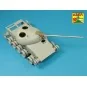 Russian D-10T 100mm tank Barrel for T-55AM T-55 AMV or T-55 Merida,...