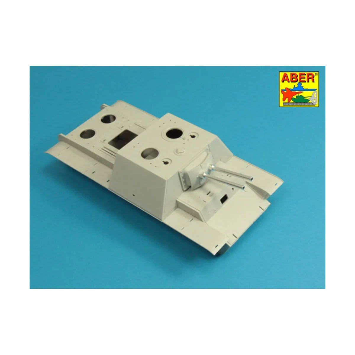 Armament for Soviet KV-7 76mm x 2 45 x 2, 1/35 - Aber Models 35 L-210