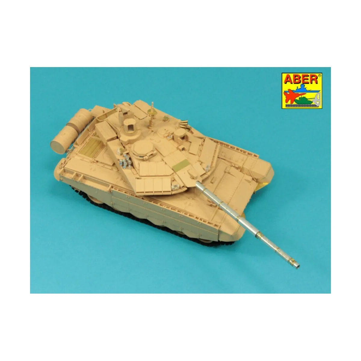 125mm 2A46M-5/6 Barrel for Russian Tank T-72B3 T-90S/MS, 1/35 - Abe...