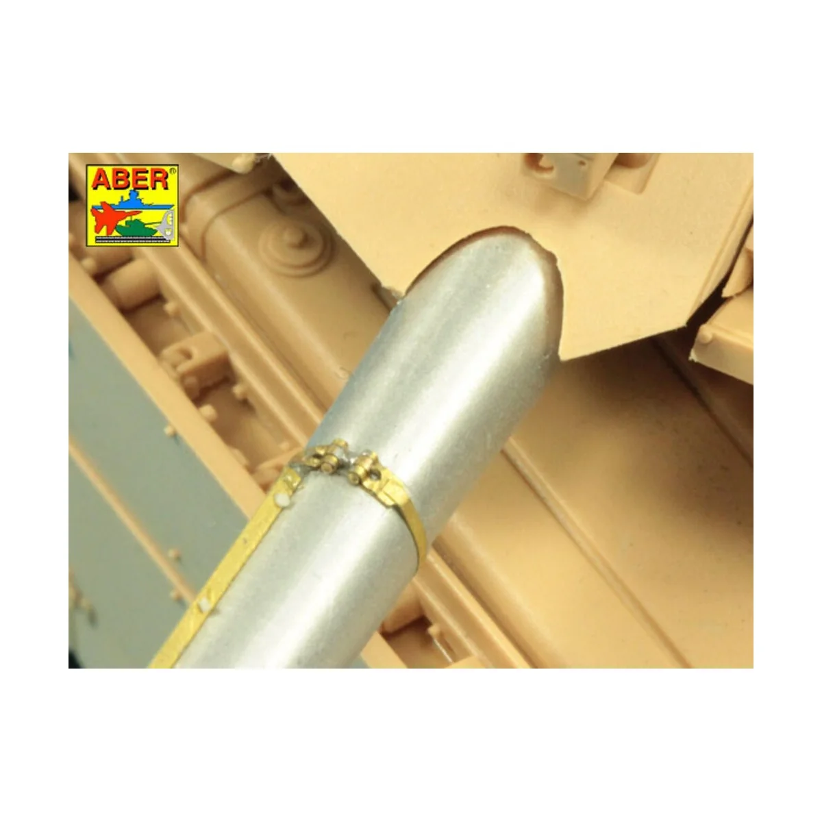 125mm 2A46M-5/6 Barrel for Russian Tank T-72B3 T-90S/MS, 1/35 - Abe...