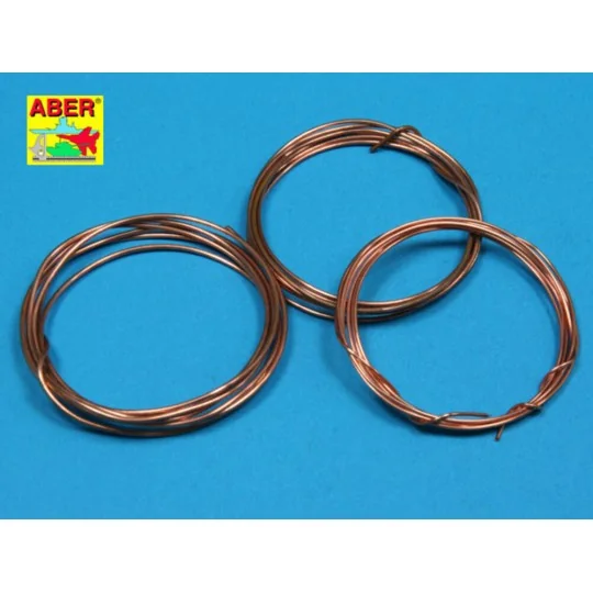 Wires set (diameter 0, 8 1, 0 1, 2 mm, lenght 1m each) - Aber Model...