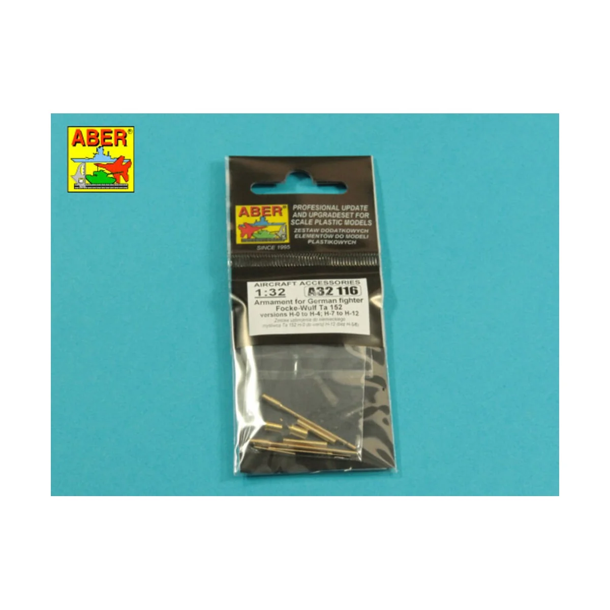 Armament for German fighter Fw-152 versions H-0 to H-4 H-7 to H12, ...