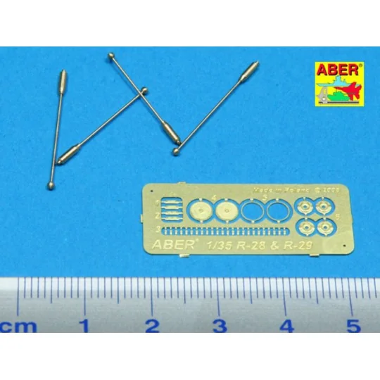 German indicator for Sd.Kfz.231 232 x 4 pcs - Aber Models R-29