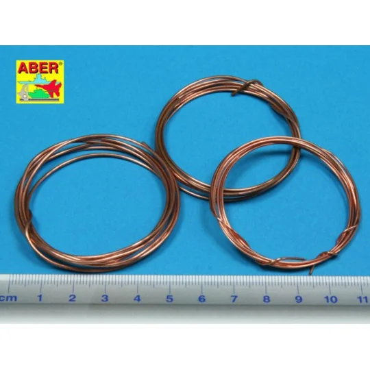 Wires set (diameter 0, 8 1, 0 1, 2 mm, lenght 1m each) - Aber Model...
