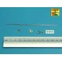 Set of aerials R-113 for Russian Tanks like: T-54 T-55 and other AV...