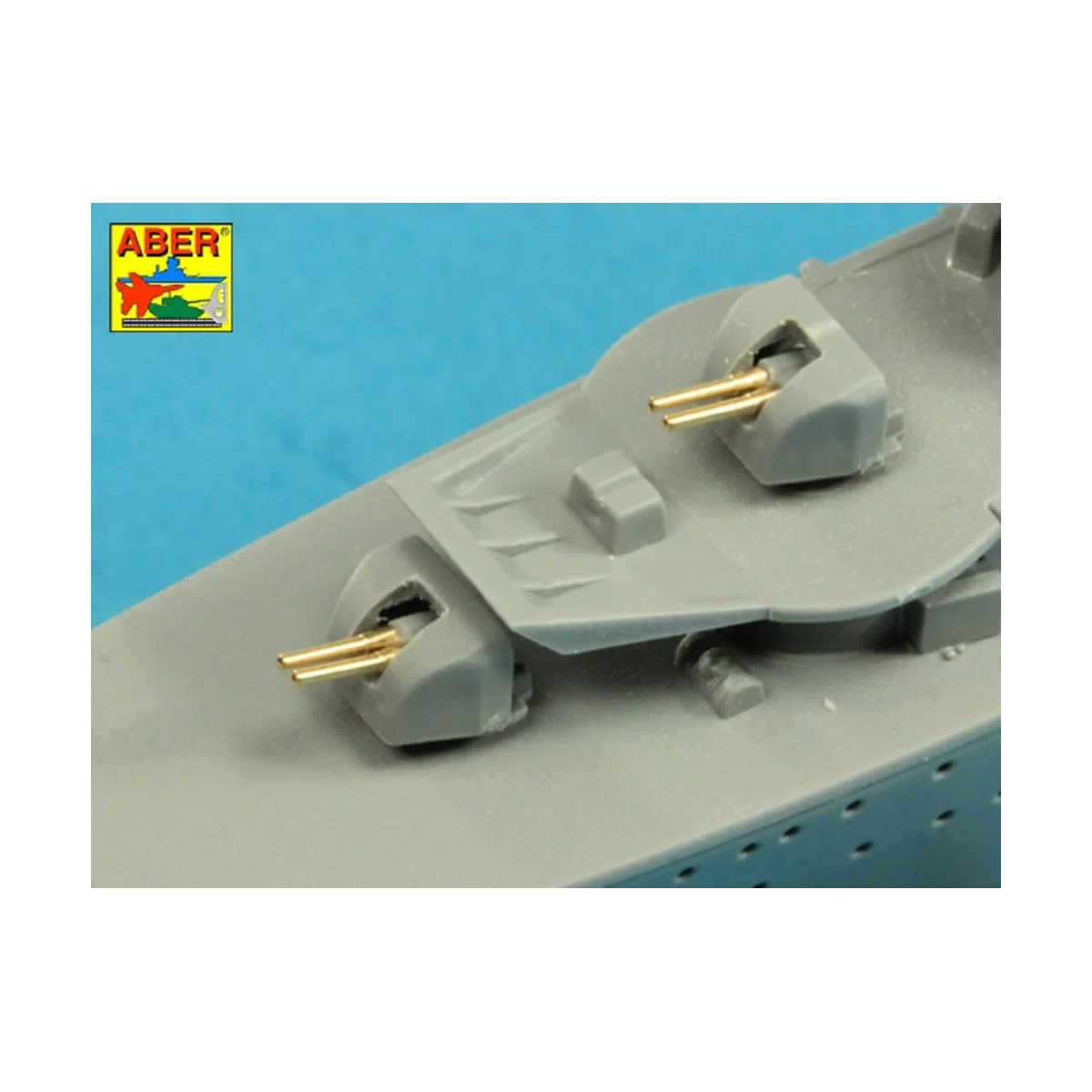 Set of barrels for Polish Destroyer Blyskawica 102mm x 8 40mm x 4 2...