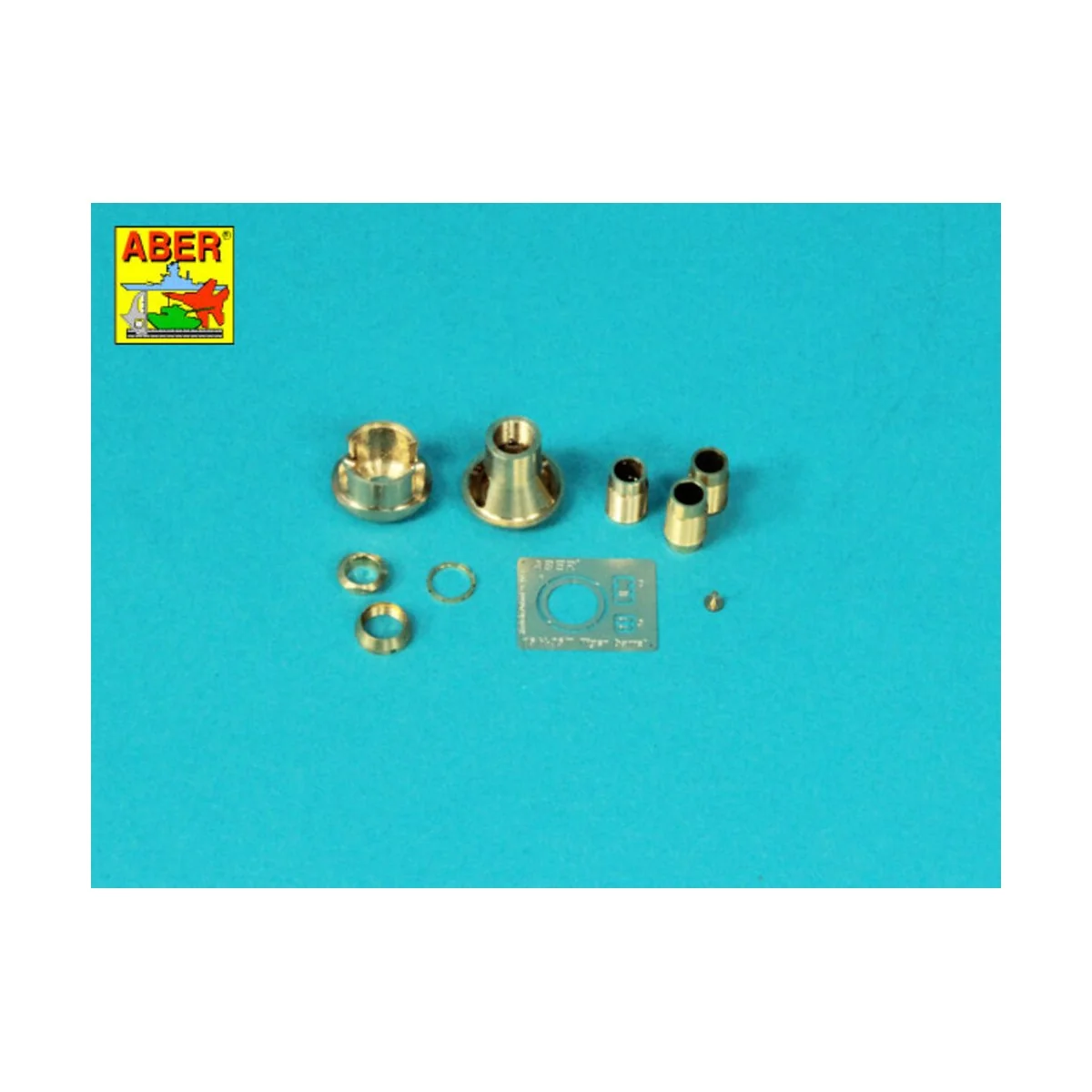 Late muzzle brake to barrels in Pz.IVH Stug.IIIG or PaK 40, 1/16 - ...