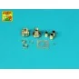 Late muzzle brake to barrels in Pz.IVH Stug.IIIG or PaK 40, 1/16 - ...