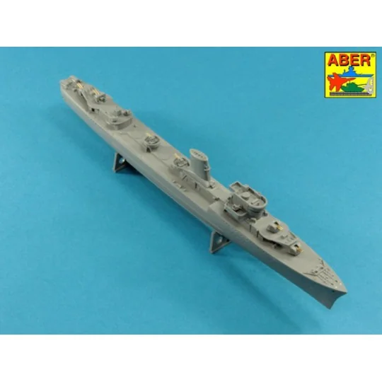 Set of barrels for Polish Destroyer Blyskawica 102mm x 8 40mm x 4 2...