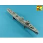 Set of barrels for Polish Destroyer Blyskawica 102mm x 8 40mm x 4 2...