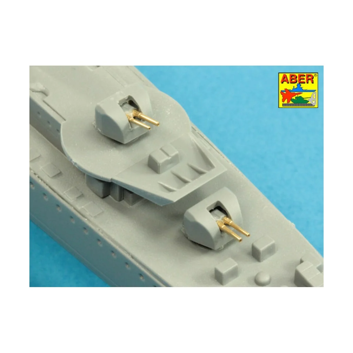 Set of barrels for Polish Destroyer Blyskawica 102mm x 8 40mm x 4 2...