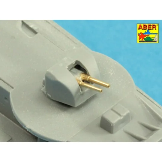 Set of barrels for Polish Destroyer Blyskawica 102mm x 8 40mm x 4 2...