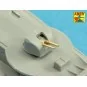 Set of barrels for Polish Destroyer Blyskawica 102mm x 8 40mm x 4 2...