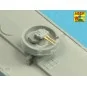 Set of barrels for Polish Destroyer Blyskawica 102mm x 8 40mm x 4 2...