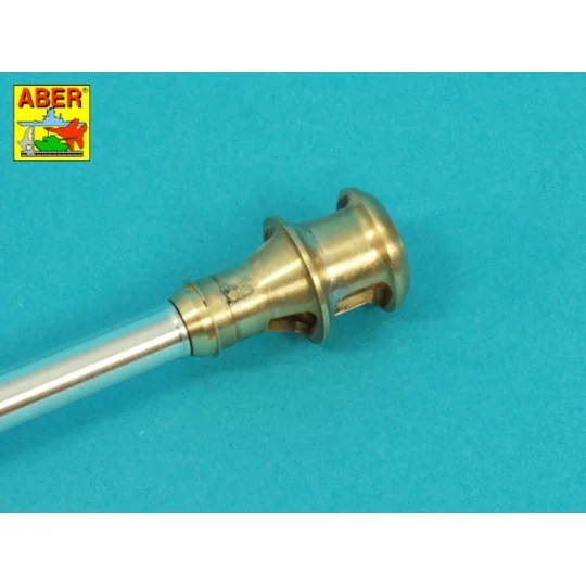 Final muzzle brake to barrels in Pz.IVH Stug.IIIG or PaK 40, 1/35 -...