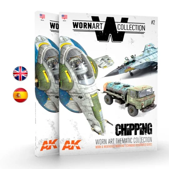 WORN ART COLLECTION 02CHIPPING - English - AK Interactive AK4903