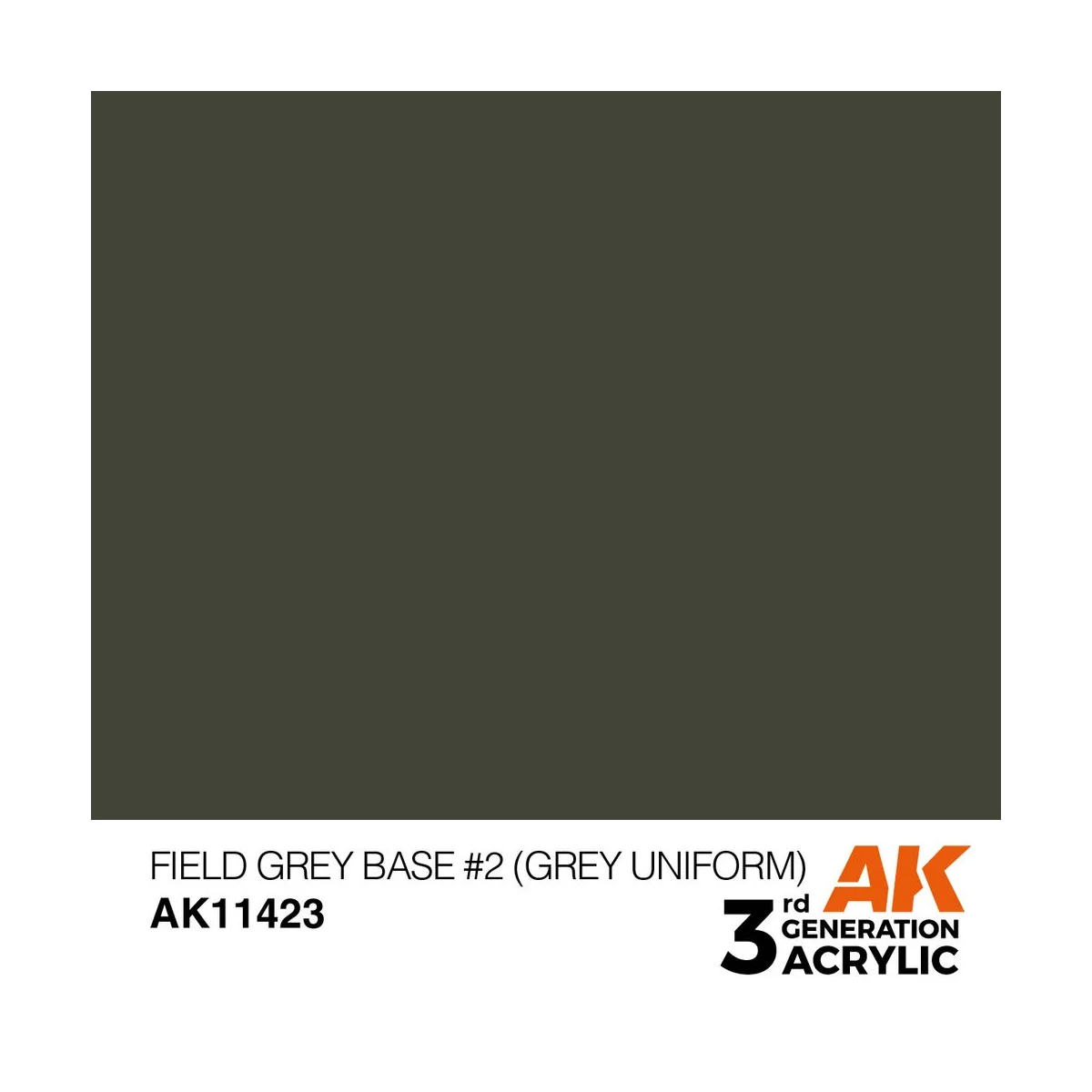 Field Grey Base 2 (Grey Uniform) - AK Interactive AK11423
