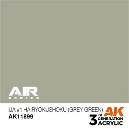 IJA 1 Hairyokushoku (Grey-Green) - AK Interactive AK11899 2