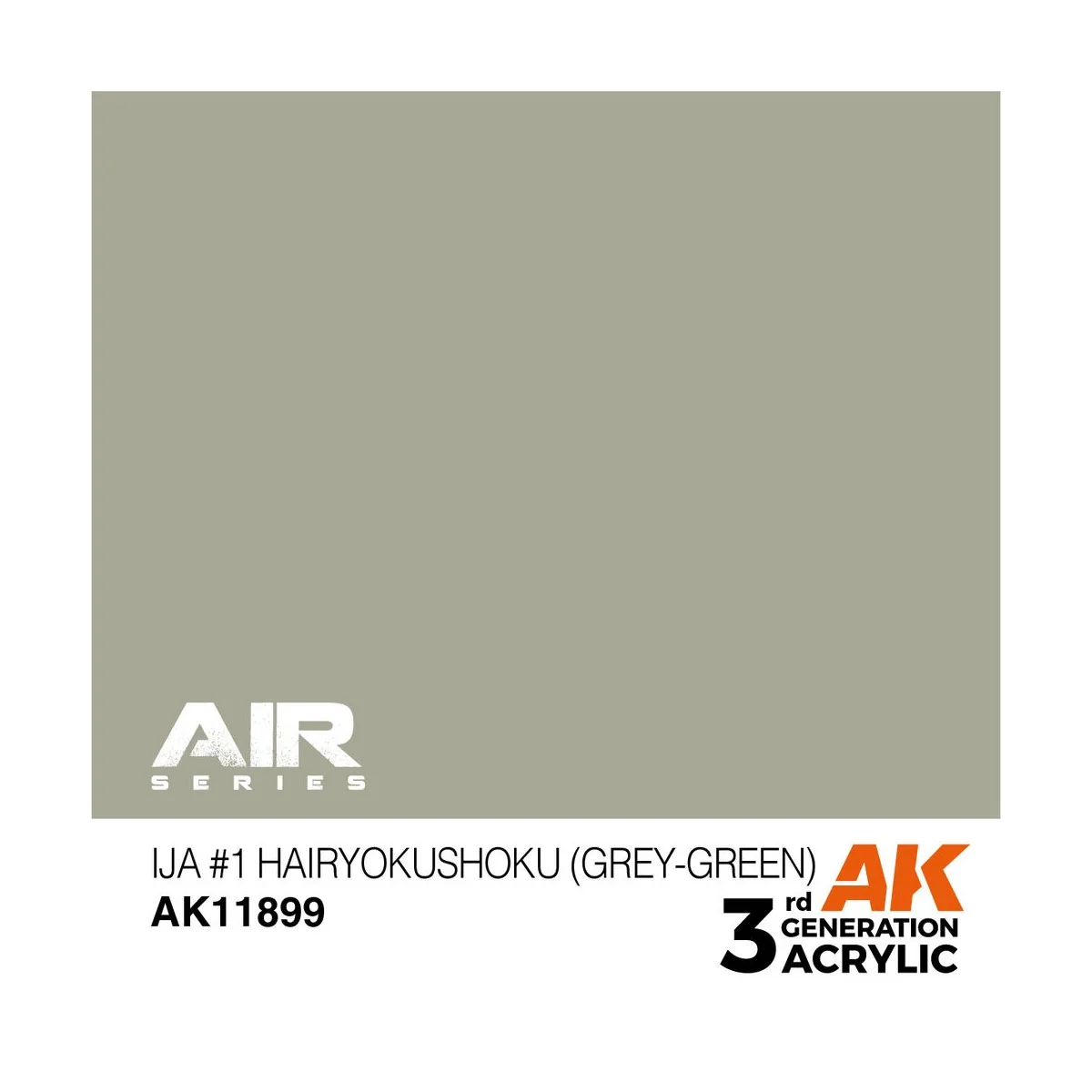 IJA 1 Hairyokushoku (Grey-Green) - AK Interactive AK11899