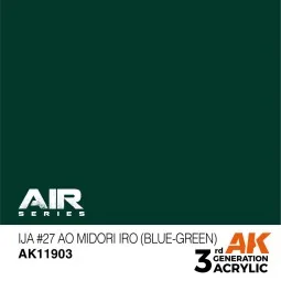 IJA 27 Ao Midori iro (Blue-Green) - AK Interactive AK11903 2