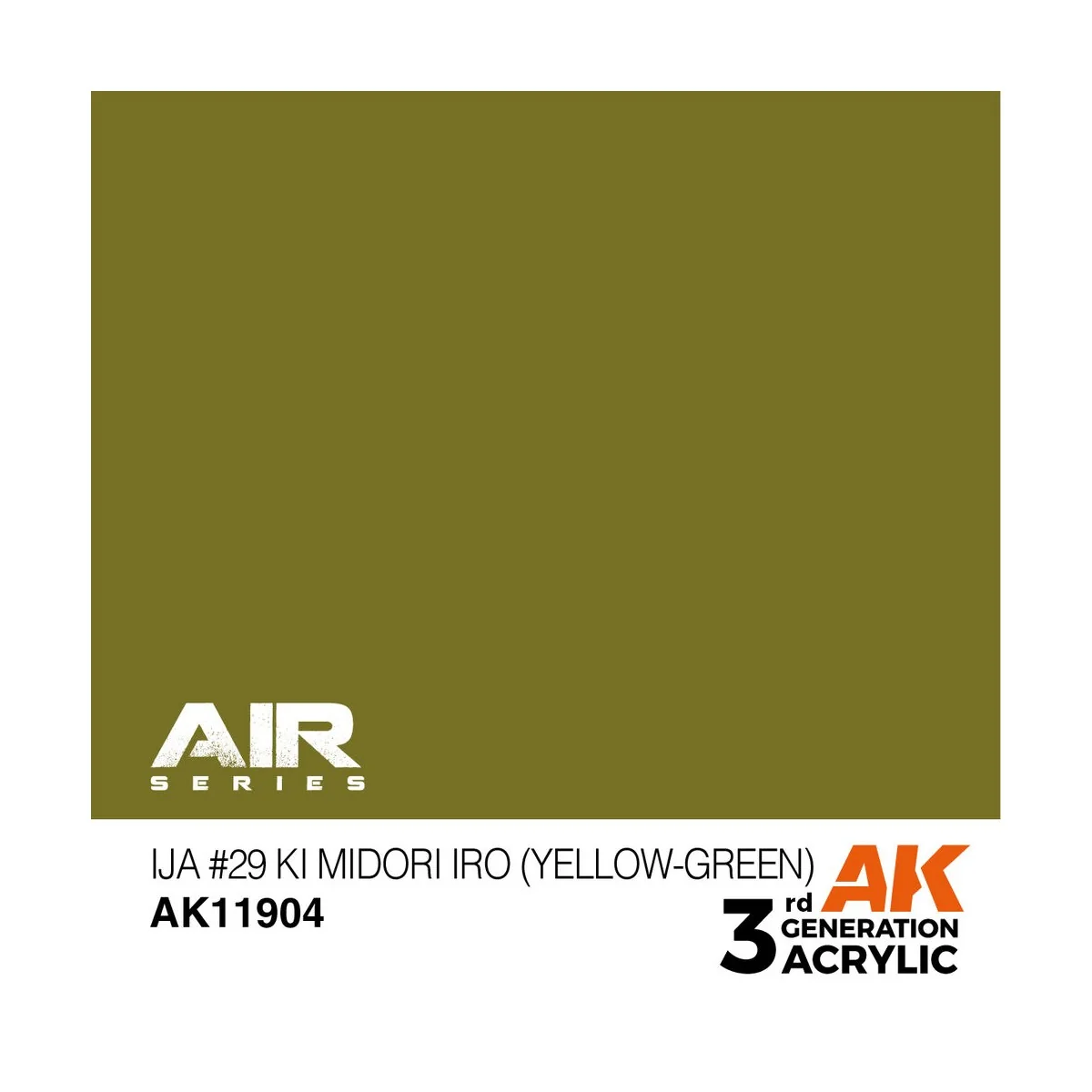 IJA 29 Ki Midori iro (Yellow-Green) - AK Interactive AK11904