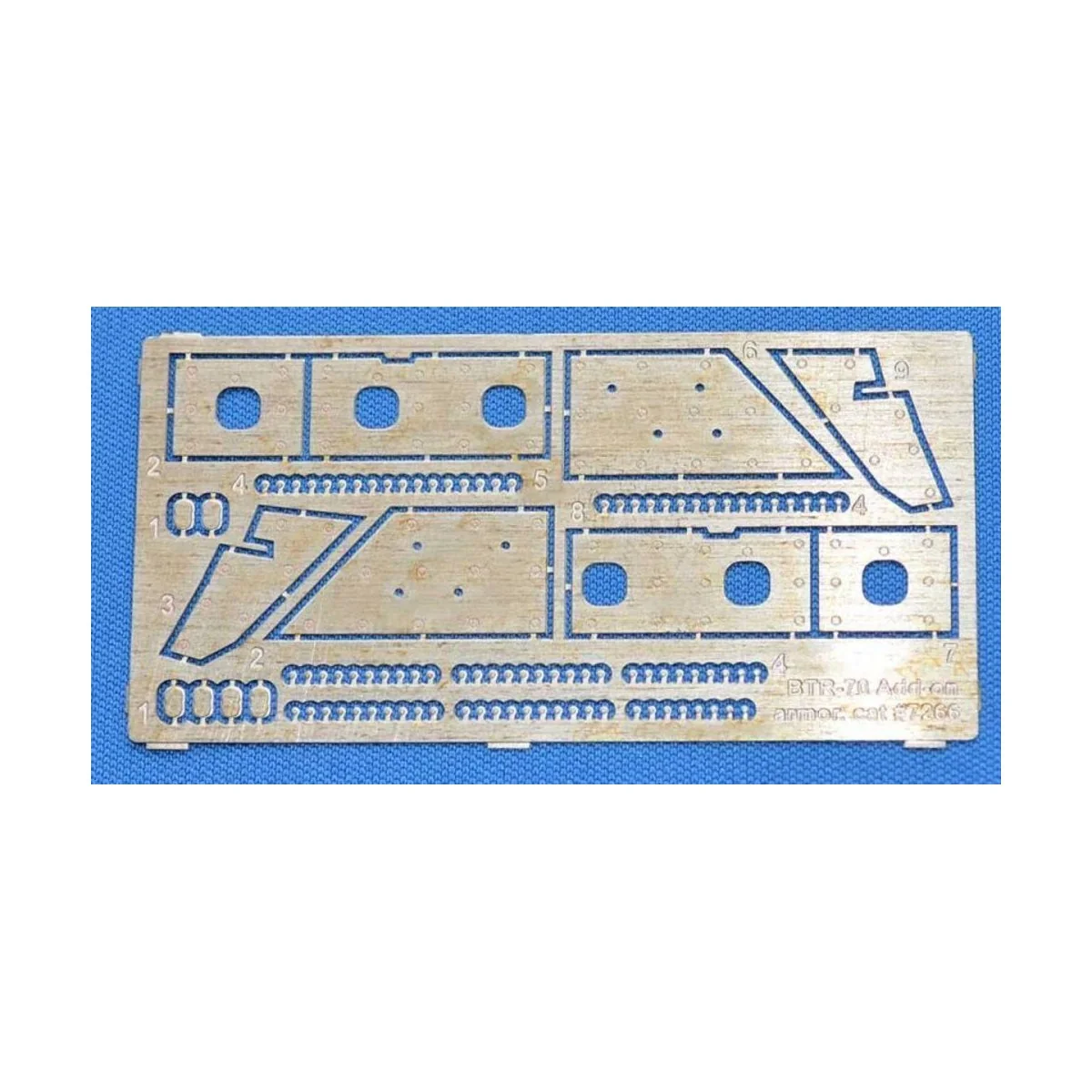 Photo-etched set for BTR-70 Add-on armor (for ACE kits 72164 & 7216...