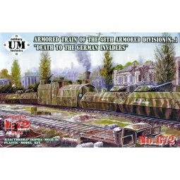 Death to the German Invaders Armored train of the 48th armored divi...