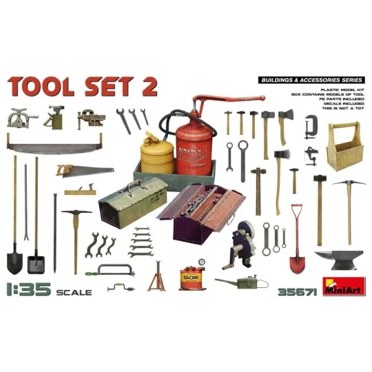 Tool Set 2, 1/35 - MiniArt 35671
