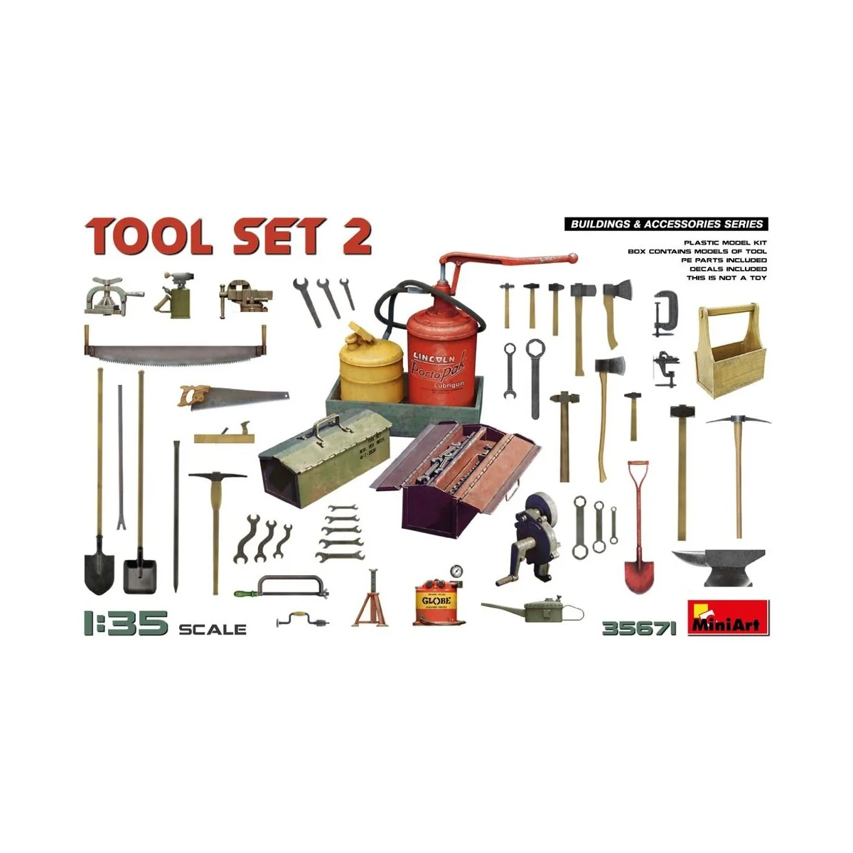 Tool Set 2, 1/35 - MiniArt 35671