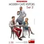 Modern Cafe Visitors Set 2, 1/35 - MiniArt 38090