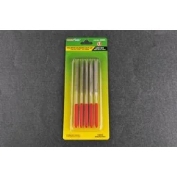 Assorted diamond files set(Grit size150 3x140mm - Master Tools 09965