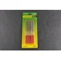 Assorted diamond files set(Grit size150 3x140mm - Master Tools 09965