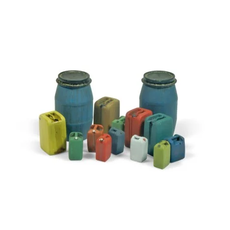 Vallejo Scenics: Assorted Modern Plastic Drums 2 - Vallejo SC211