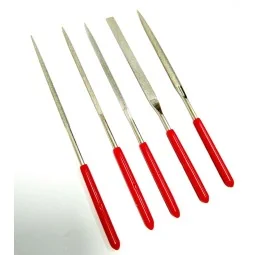 Assorted diamond files set(Grit size150 3x140mm - Master Tools 09965 2