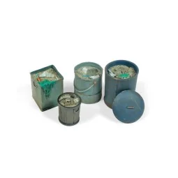 Assorted Garbage Bins 2 - Vallejo SC213