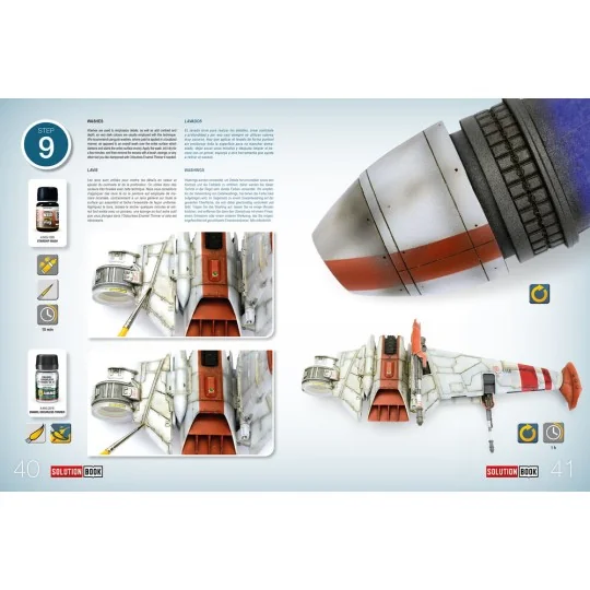 SOLUTION BOOK 28 - How to Paint Rebel Galactic Starships (English, ...