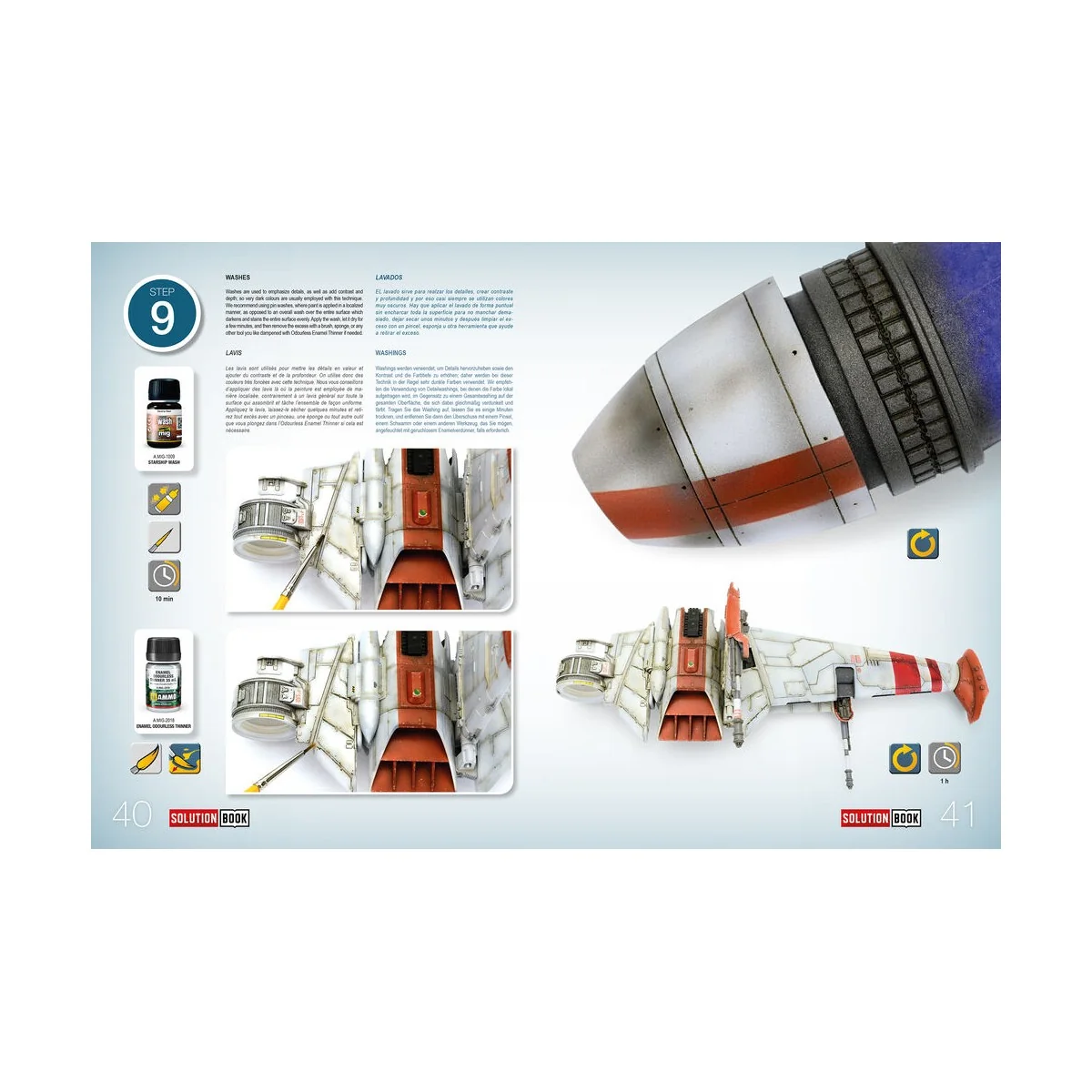 SOLUTION BOOK 28 - How to Paint Rebel Galactic Starships (English, ...