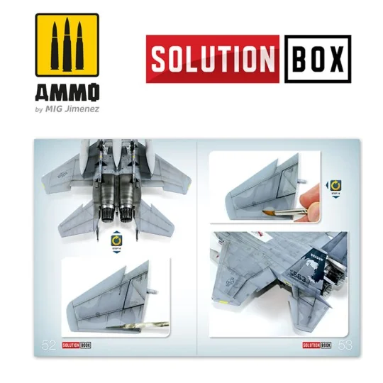 SOLUTION BOOK 06 - How to Paint USAF Navy Grey Fighters (English, C...