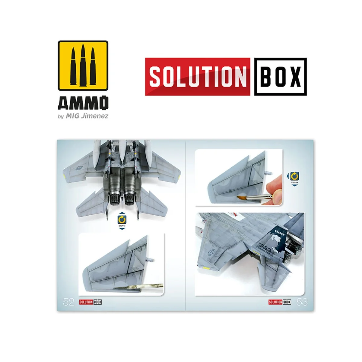SOLUTION BOOK 06 - How to Paint USAF Navy Grey Fighters (English, C...