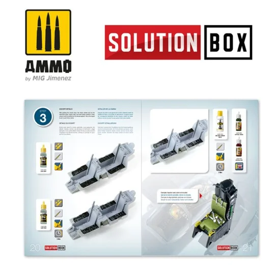 SOLUTION BOOK 06 - How to Paint USAF Navy Grey Fighters (English, C...