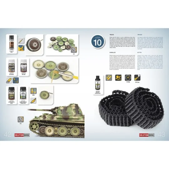 SOLUTION BOOK 23 - How to Paint WWII German Late-War Vehicles (Engl...