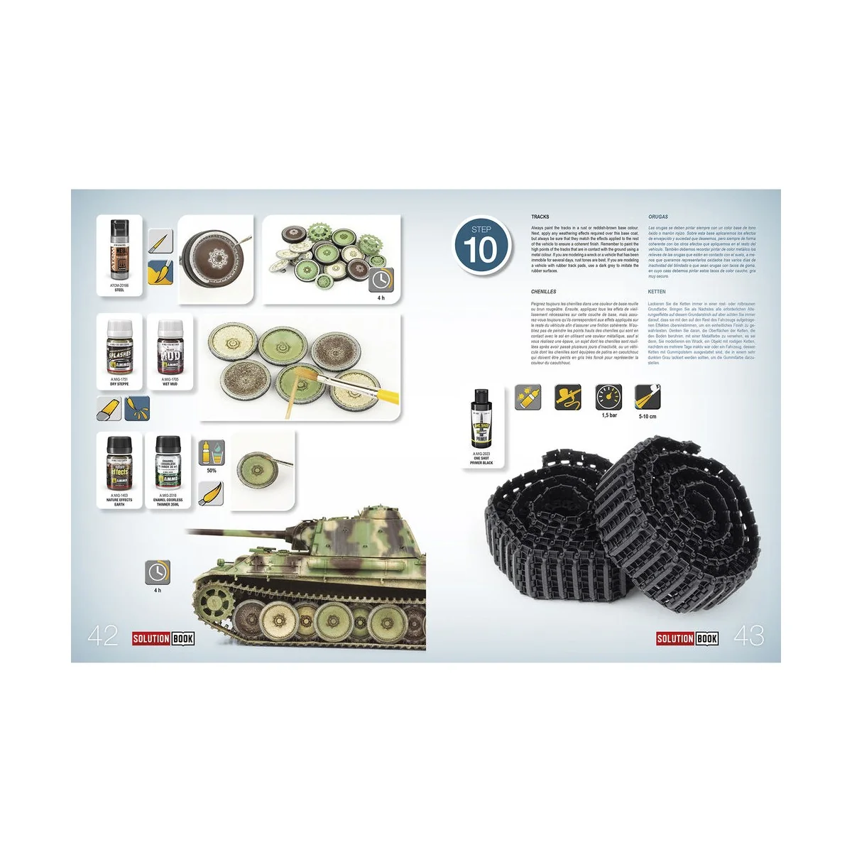 SOLUTION BOOK 23 - How to Paint WWII German Late-War Vehicles (Engl...