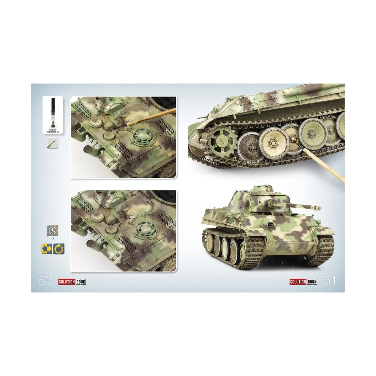 SOLUTION BOOK 23 - How to Paint WWII German Late-War Vehicles (Engl...