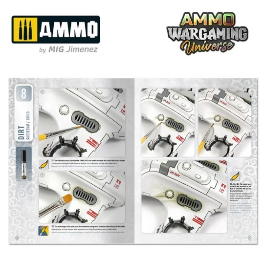 AMMO WARGAMING UNIVERSE Book 08 - Aircraft and Spaceship Weathering...