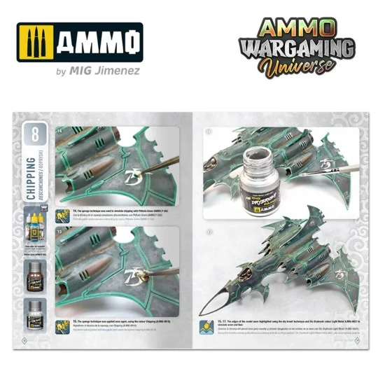 AMMO WARGAMING UNIVERSE Book 08 - Aircraft and Spaceship Weathering...