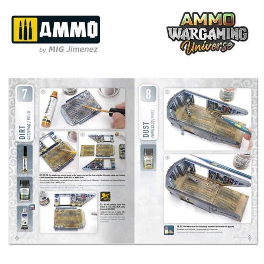 AMMO WARGAMING UNIVERSE Book 08 - Aircraft and Spaceship Weathering...