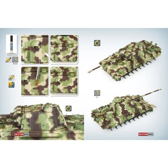 SOLUTION BOOK 23 - How to Paint WWII German Late-War Vehicles (Engl...