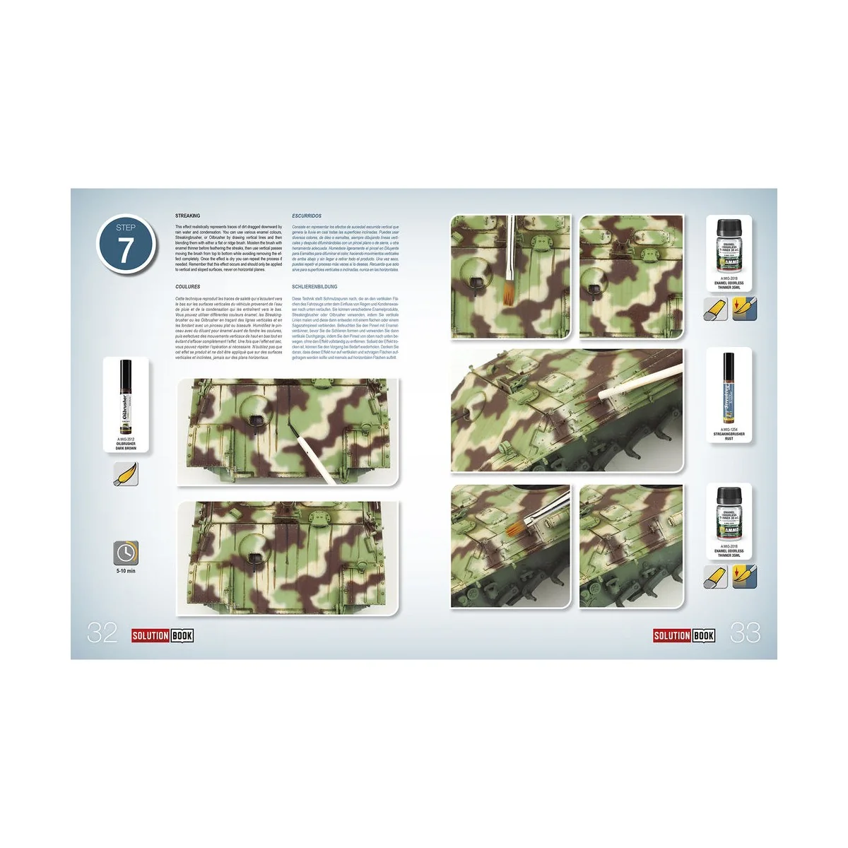 SOLUTION BOOK 23 - How to Paint WWII German Late-War Vehicles (Engl...