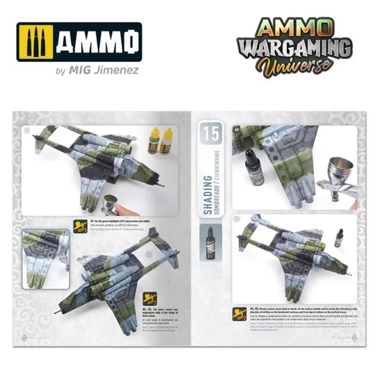 AMMO WARGAMING UNIVERSE Book 08 - Aircraft and Spaceship Weathering...