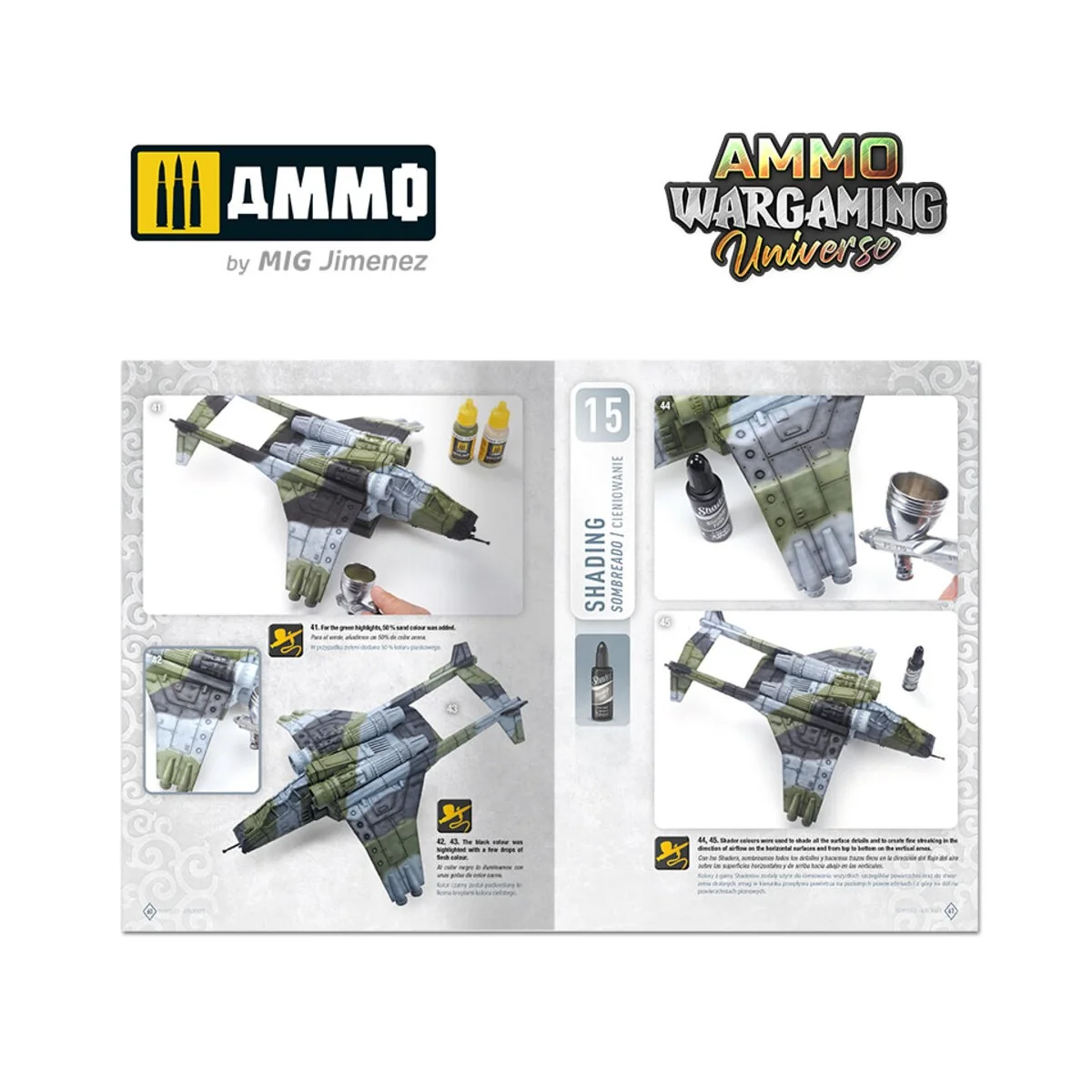 AMMO WARGAMING UNIVERSE Book 08 - Aircraft and Spaceship Weathering...
